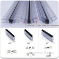 Shower room glass pvc Weather seal Strip